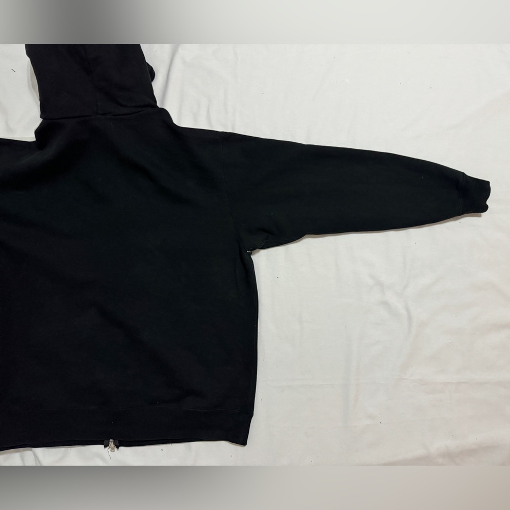 VTG A Bathing Ape BAPE Digital Print Y2K Stars Nigo Parka Zip Hoodie RARE BLACK - Picture 15 of 16